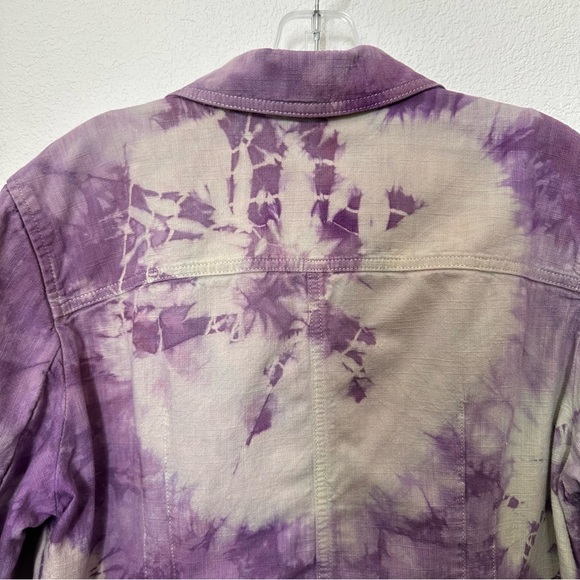 J. Jill Purple Blazer with Artistic Pattern - Picture 7 of 10